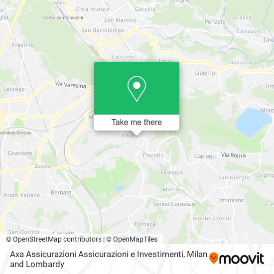 Axa Assicurazioni Assicurazioni e Investimenti map