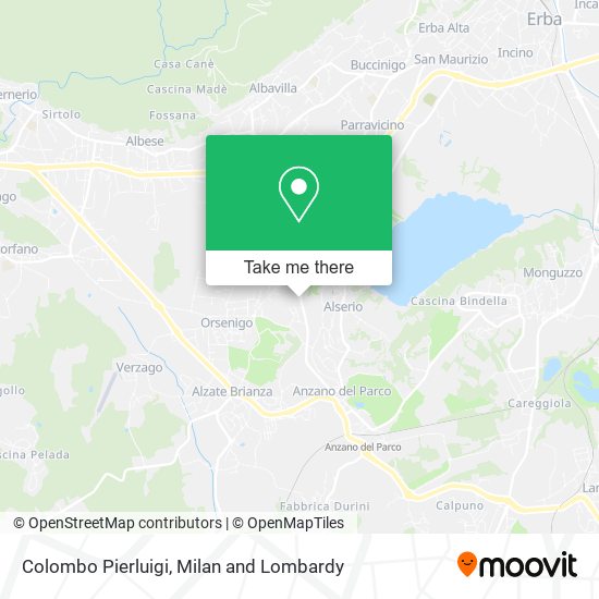 Colombo Pierluigi map