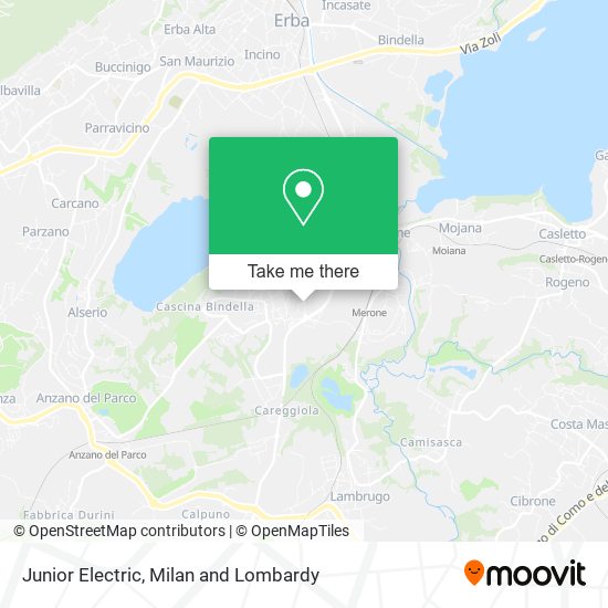 Junior Electric map