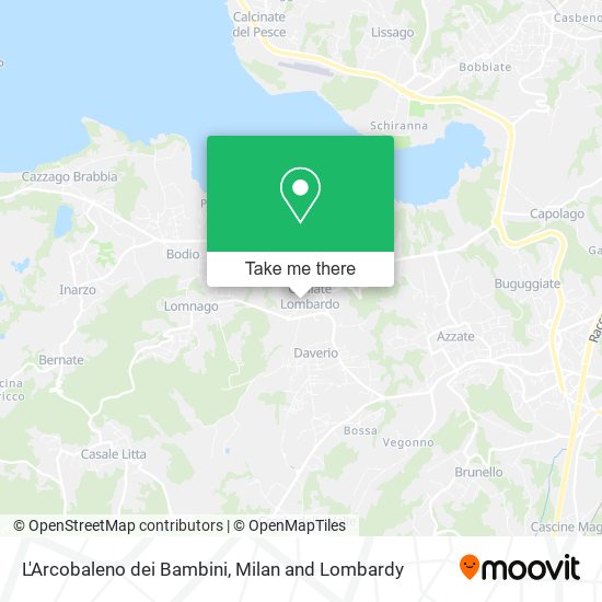 L'Arcobaleno dei Bambini map