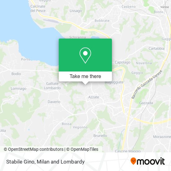 Stabile Gino map