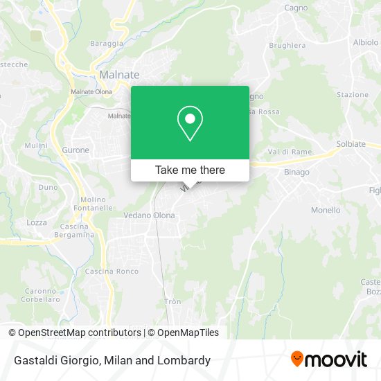Gastaldi Giorgio map
