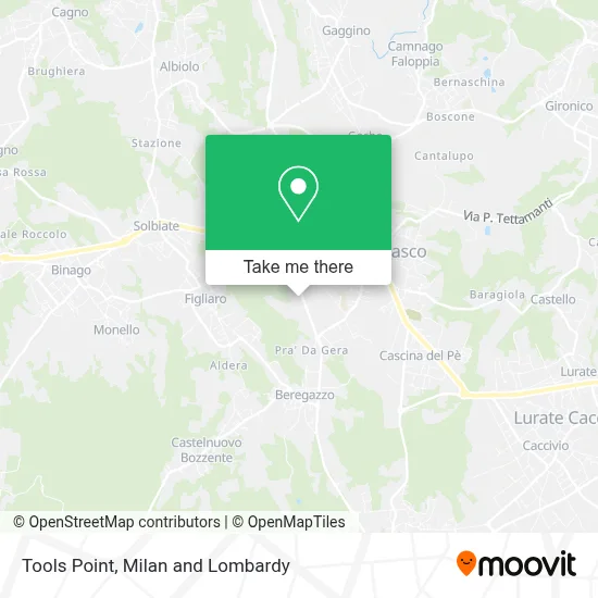 Tools Point map
