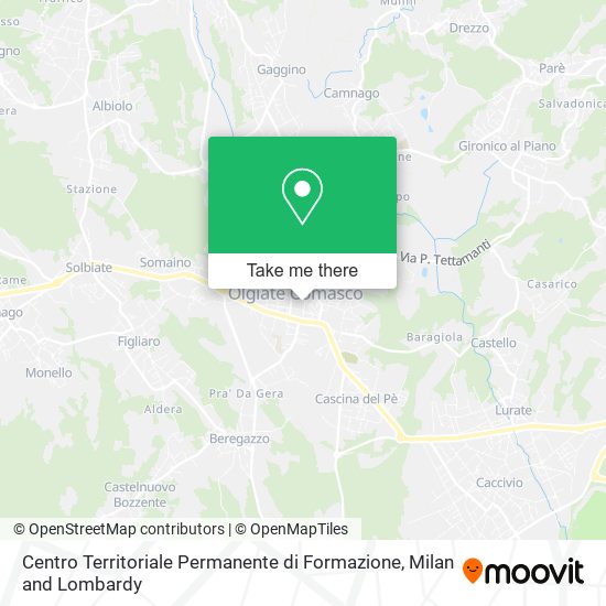 Centro Territoriale Permanente di Formazione map