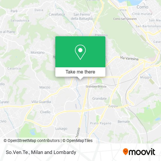 So.Ven.Te. map