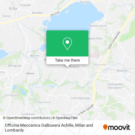 Officina Meccanica Galbusera Achille map
