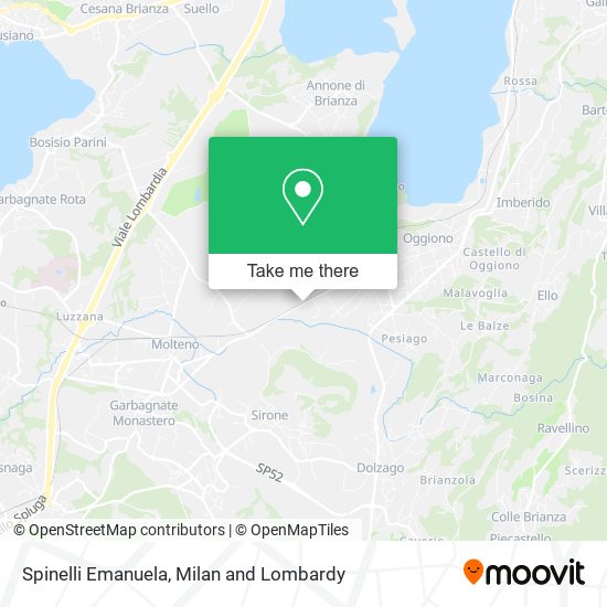 Spinelli Emanuela map