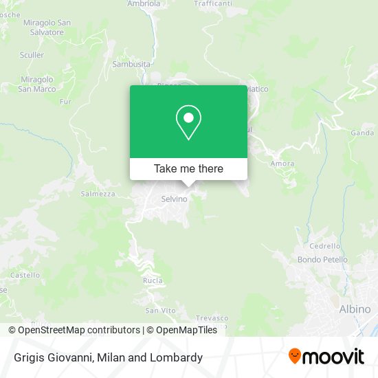 Grigis Giovanni map