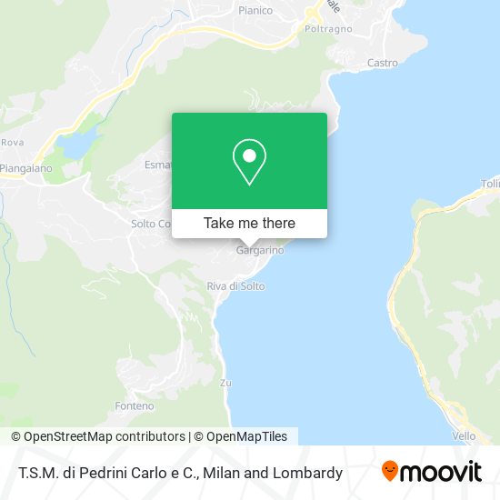 T.S.M. di Pedrini Carlo e C. map