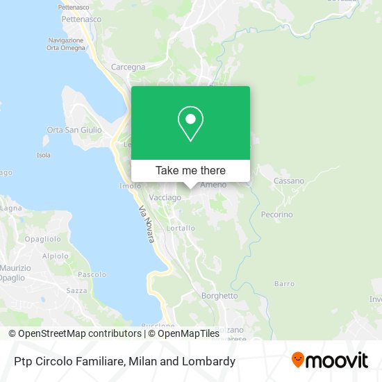 Ptp Circolo Familiare map