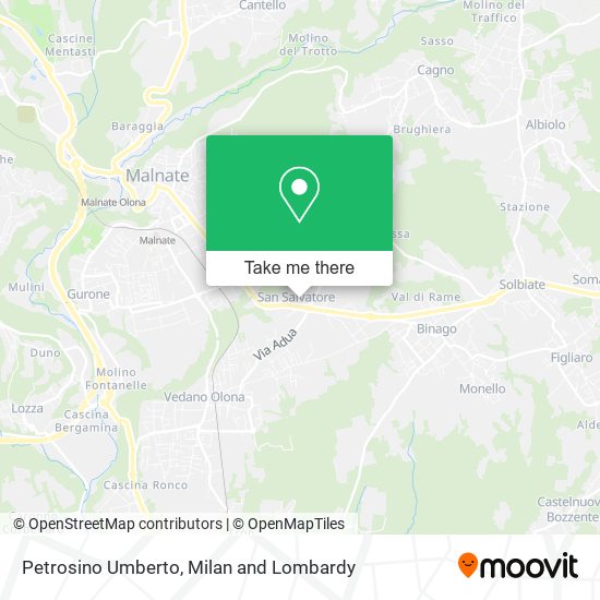Petrosino Umberto map