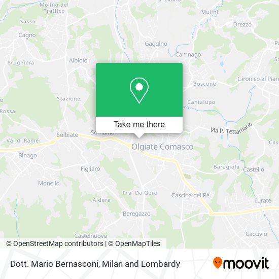 Dott. Mario Bernasconi map