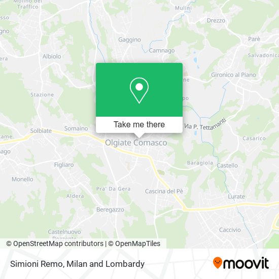 Simioni Remo map