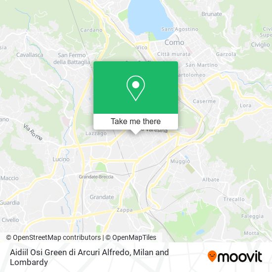 Aidiil Osi Green di Arcuri Alfredo map