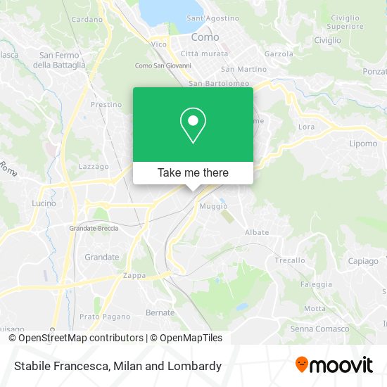Stabile Francesca map