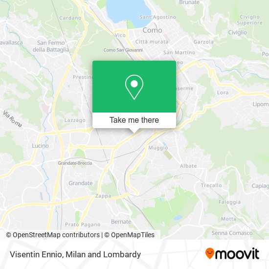 Visentin Ennio map
