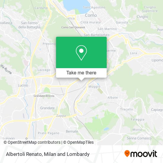 Albertoli Renato map
