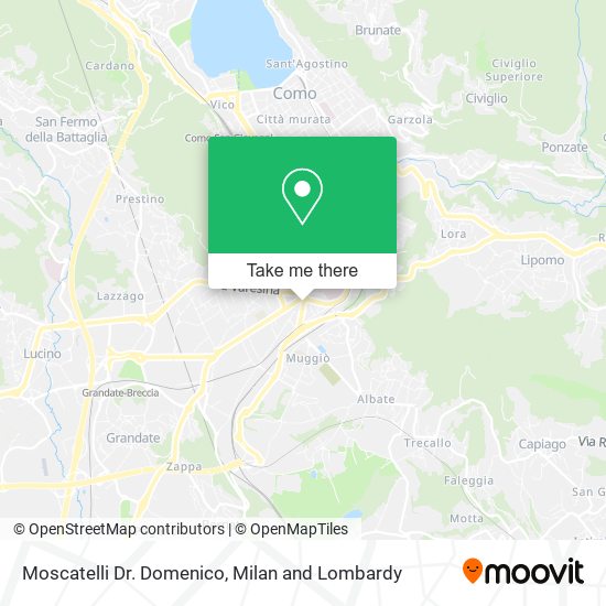 Moscatelli Dr. Domenico map