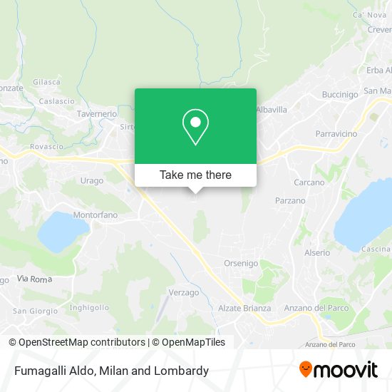 Fumagalli Aldo map