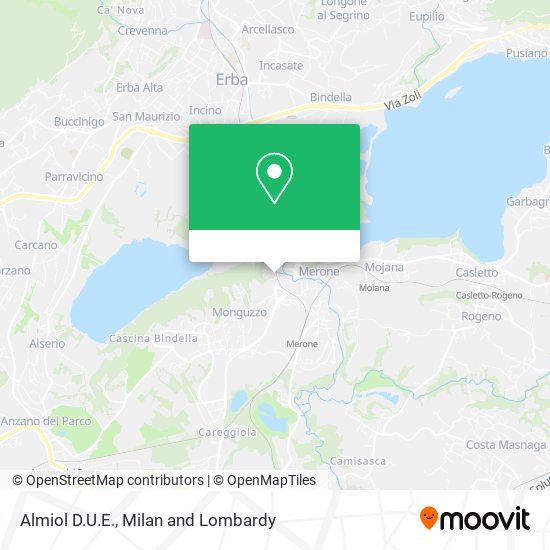 Almiol D.U.E. map