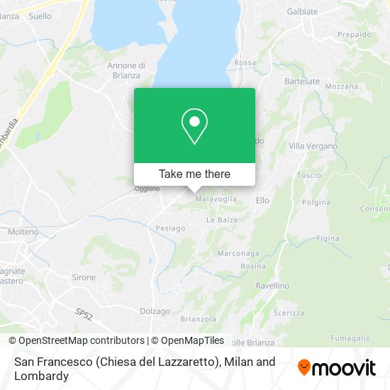 San Francesco (Chiesa del Lazzaretto) map