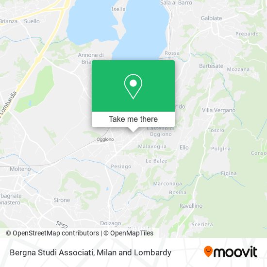 Bergna Studi Associati map