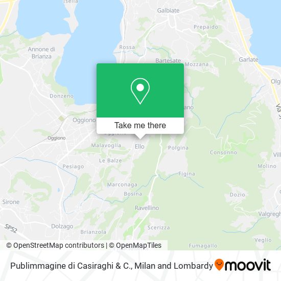 Publimmagine di Casiraghi & C. map