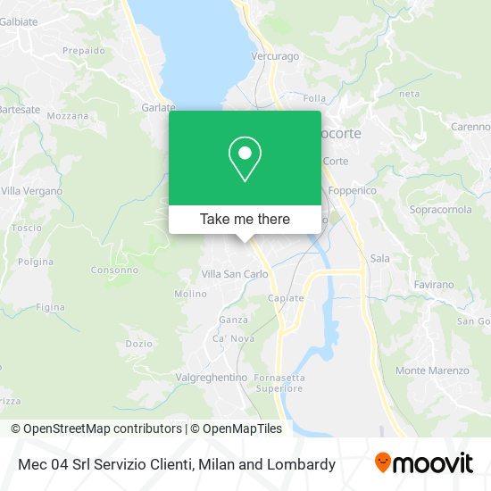 Mec 04 Srl Servizio Clienti map