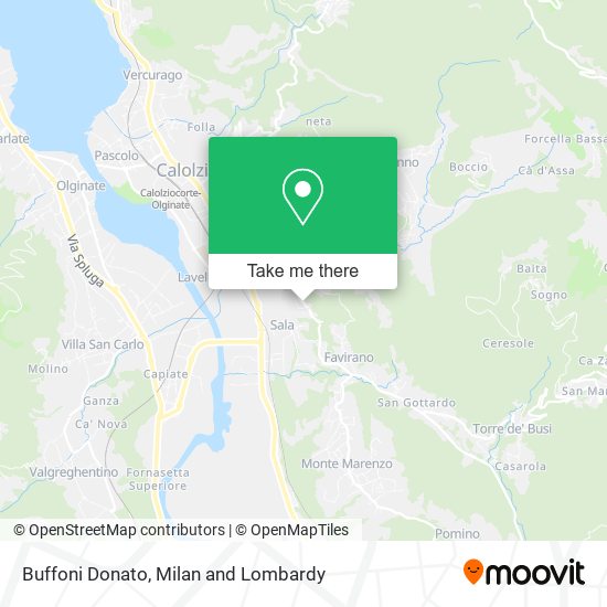 Buffoni Donato map