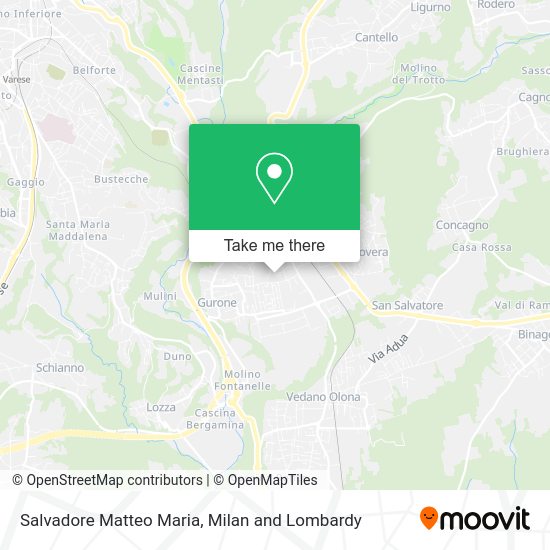 Salvadore Matteo Maria map