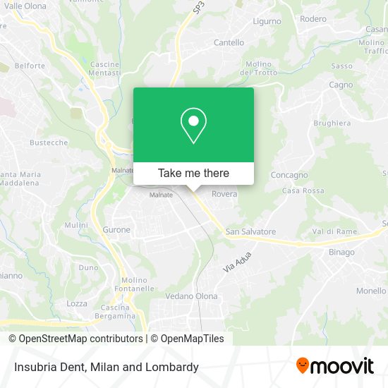 Insubria Dent map