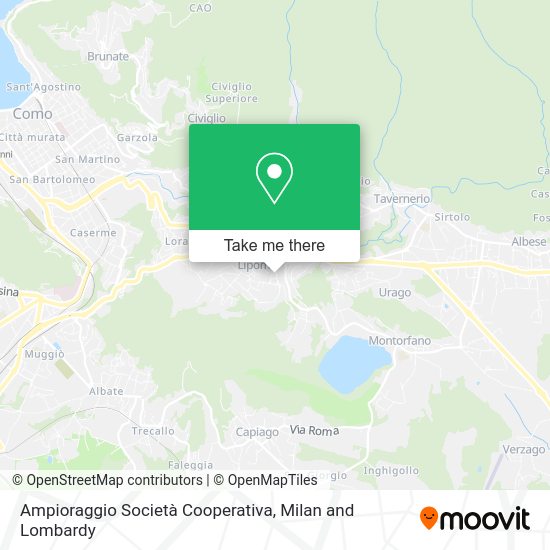 Ampioraggio Società Cooperativa map