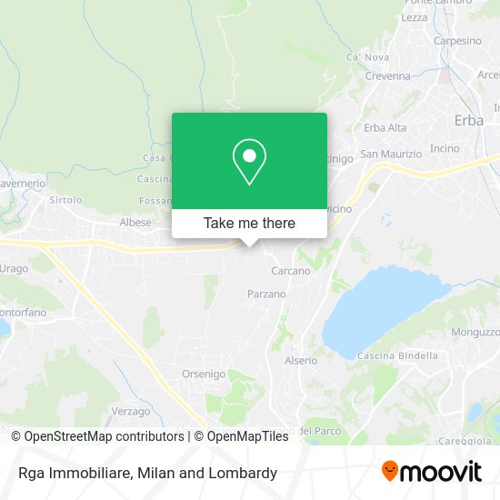 Rga Immobiliare map