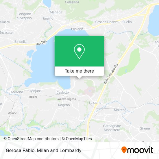 Gerosa Fabio map