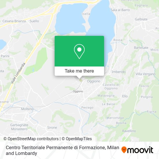 Centro Territoriale Permanente di Formazione map