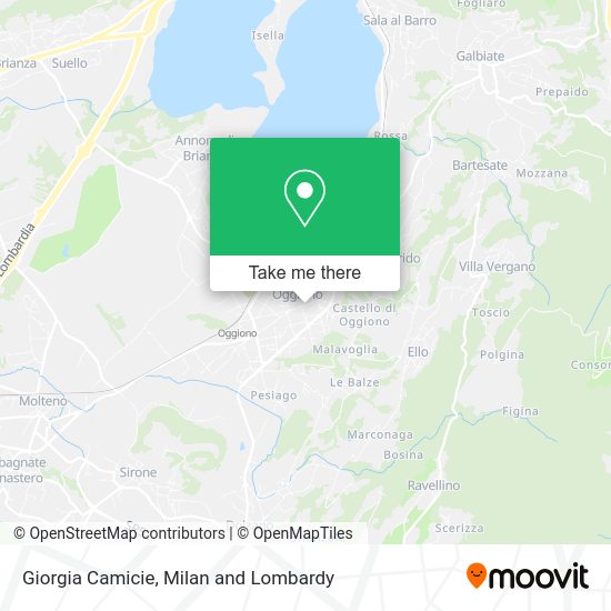 Giorgia Camicie map