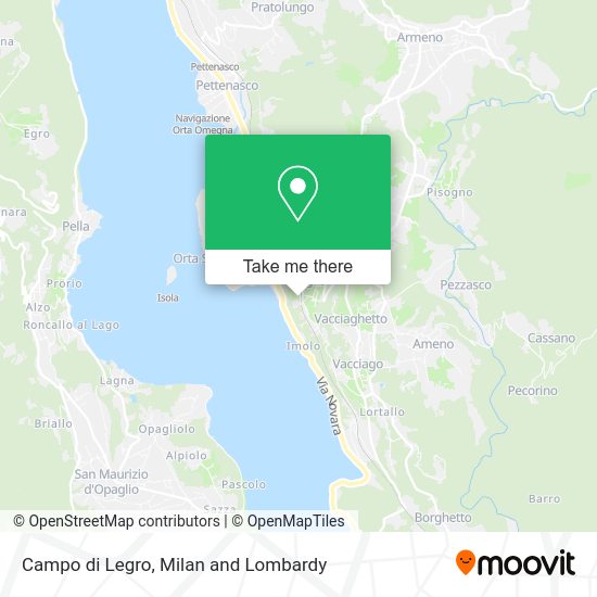 Campo di Legro map