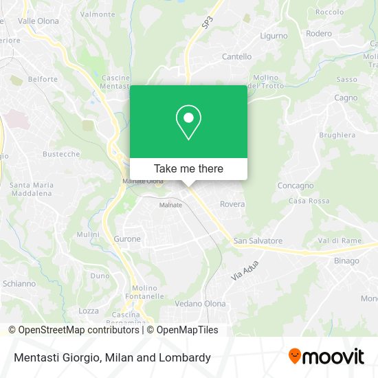 Mentasti Giorgio map