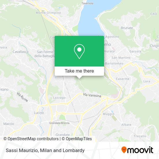 Sassi Maurizio map