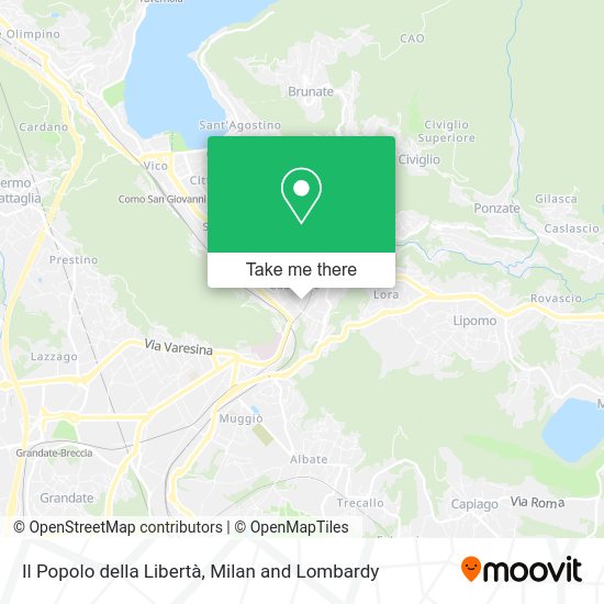 Il Popolo della Libertà map