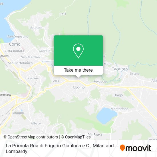 La Primula Roa di Frigerio Gianluca e C. map