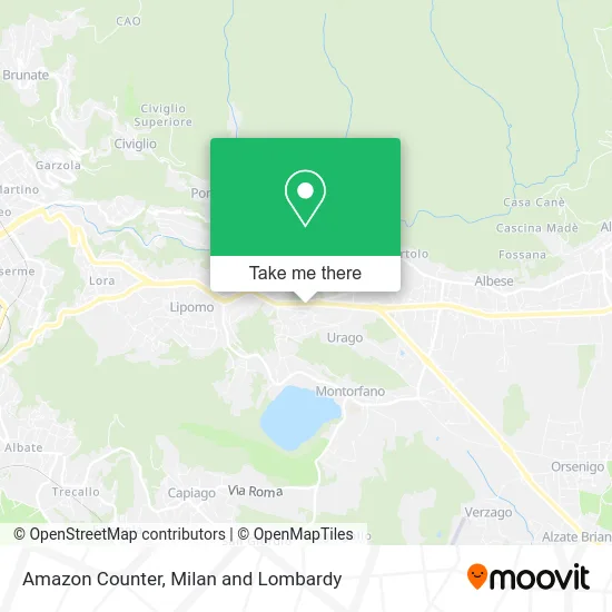 Amazon Counter map