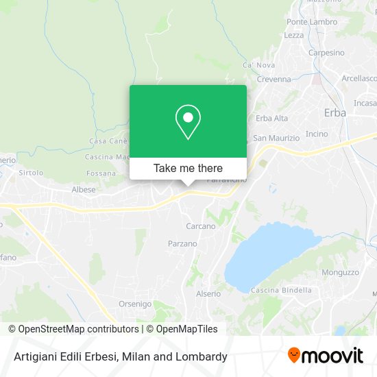 Artigiani Edili Erbesi map