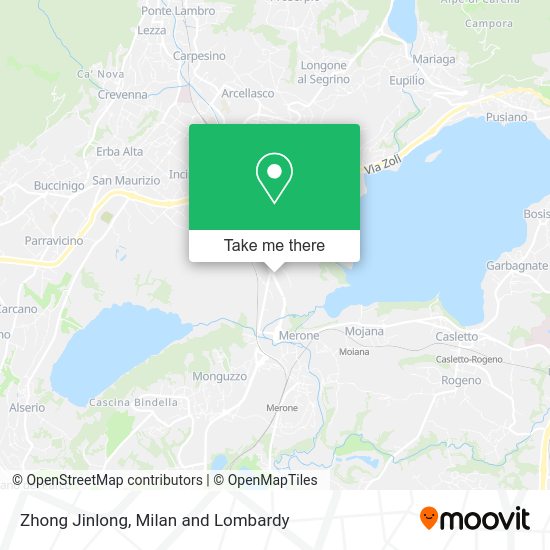 Zhong Jinlong map