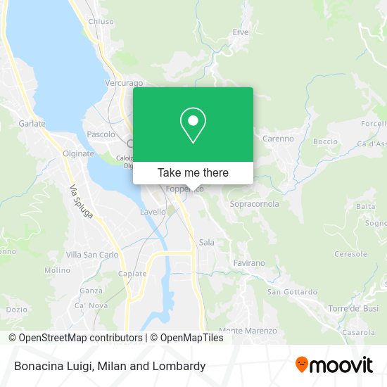 Bonacina Luigi map