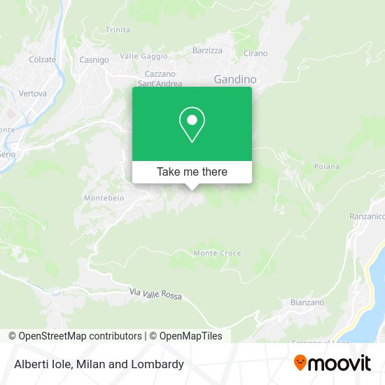 Alberti Iole map
