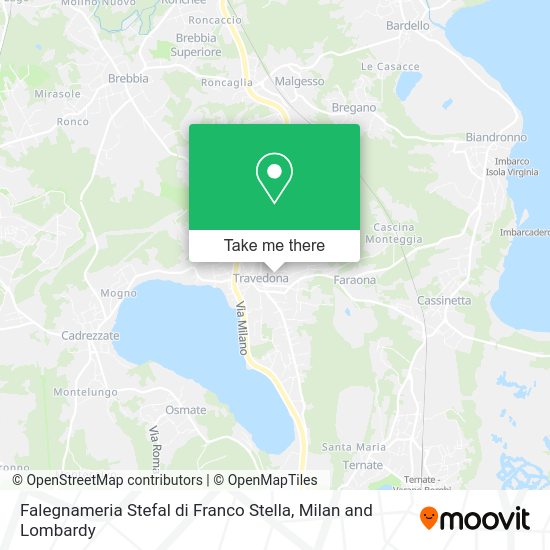 Falegnameria Stefal di Franco Stella map