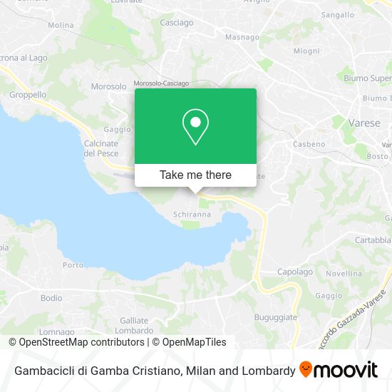 Gambacicli di Gamba Cristiano map