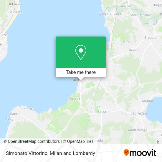 Simonato Vittorino map
