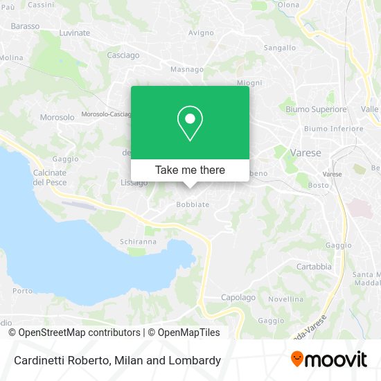 Cardinetti Roberto map